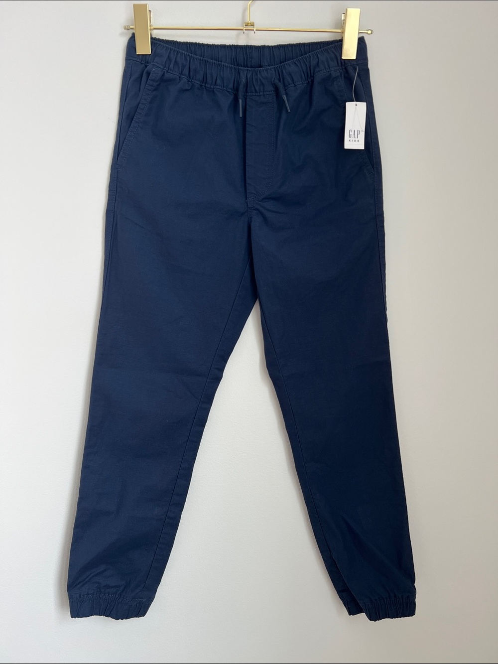 GAP | Kids Boys Navy Elastic Waist Joggers NWT Size XL (12)